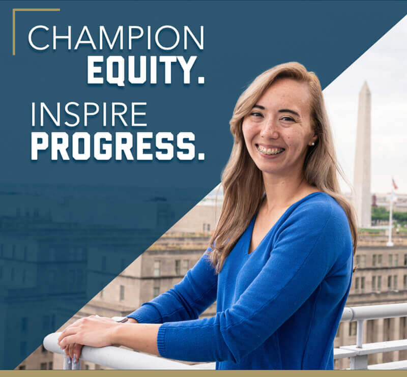 Champion equity. Inspire progress.