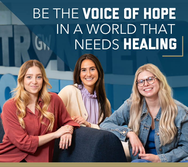 Be the voice of hope in a world that needs healing